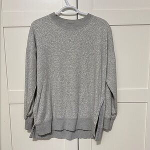 Aerie Heather Gray Crewneck Sweater